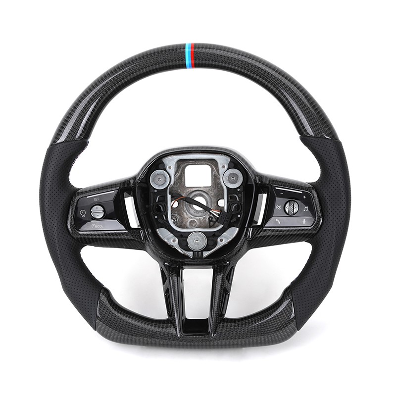 Carbon Bọc Vô Lăng Cho Xe BMW M5 F90 F97 G11 G12 G20 G30 G42 G80 G82 M240i